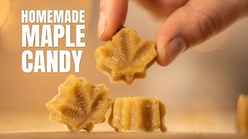 Maple Syrup Candy Recipe | Enjoy the Richness of Pure Maple Syrup!