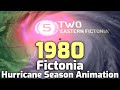 1980 Fictonia Hurricane Season Animation (Hypothetical)