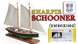 Unboxing - Sharpie Schooner In Scale 132 - Midwest Kit - Modelexpo