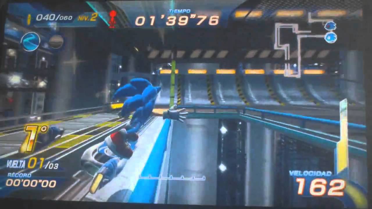 Sonic Free Riders Final + Super Sonic (corto) [En Español] - YouTube