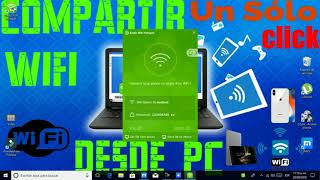 Compartir Wifi De Pc O Laptop a Celular Windows 7,8,10 Abril 2018