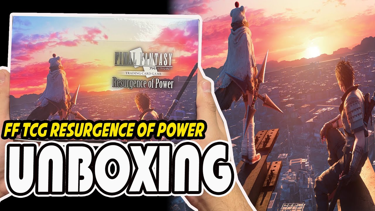 final fantasy tcg resurgence of power booster box Resurgence of Power Booster Box Case - Resurgence of Power - Final Fantasy TCG