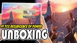 Final Fantasy TCG Resurgence of Power Unboxing