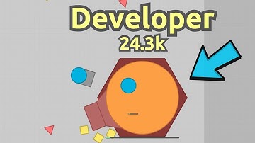 LEVEL 200 DEVELOPER DOMINATOR MOD! HUGE DOMINATOR AND ARENA CLOSER! (Diep.io Sandbox Modding)