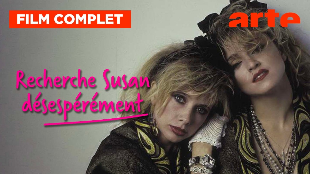 Arte Cinéma propose (jusqu'au 30/08/2026) une comédie dramatique de 1985, "Recherche Susan désespérément" de Susan Seidelman. Avec, entre autres, Rosanna Arquette, Aidan Quinn et Madonna.