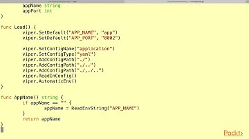 Hands-on Microservices with Go and MongoDB : Configuring the Microservice | packtpub.com