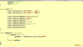 Hands-on Microservices with Go and MongoDB : Configuring the Microservice | packtpub.com