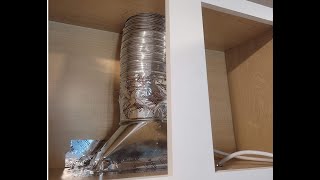 Installation of Microwave Roof Vent on New DR Horton Home (use rigid duct, not flexible!) Wealth