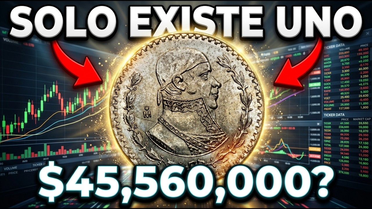 ¡Ojo! Estas monedas de 1 peso en México valen una lana hoy