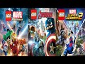 LEGO Marvel Saga 3 Full Games 100 Longplay Walkthrough 