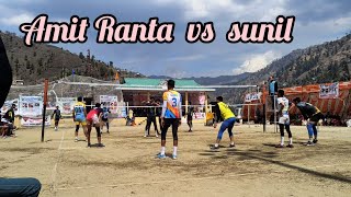 semifinal match ( set 1 )rohru vs jubbal ( Amit ranta,kartik vs sunil, Sujal ) amazing match 🔥