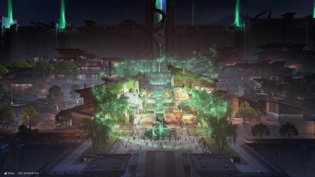 Wuling's Event (Zhuang Fangyi Date) Cutscene 4K - Arknights: Endfield