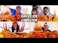 SPICY SNOWCRABS + CRAWFISH SEAFOOD BOIL MUKBANG COMPILATION | CUZZO AB❗️