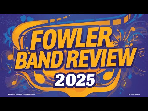 Alpine Vista Eagles Marching Band & Color Guard   2025 Fowler Lions Club Jr  High Band Review