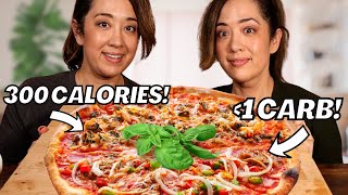 This ENTIRE Pizza is Only 300 Calories & 1 Carb!
