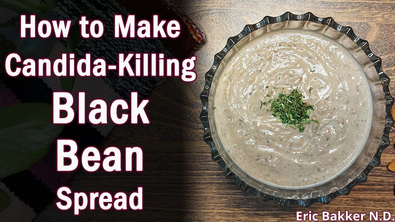 Recipe for Candida Diet Black Bean Spread YouTube