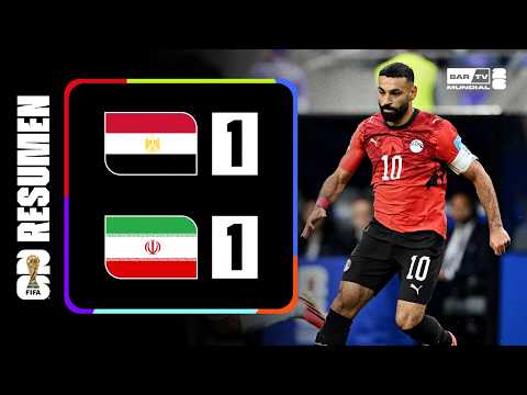 Resumen Egipto vs Irán
