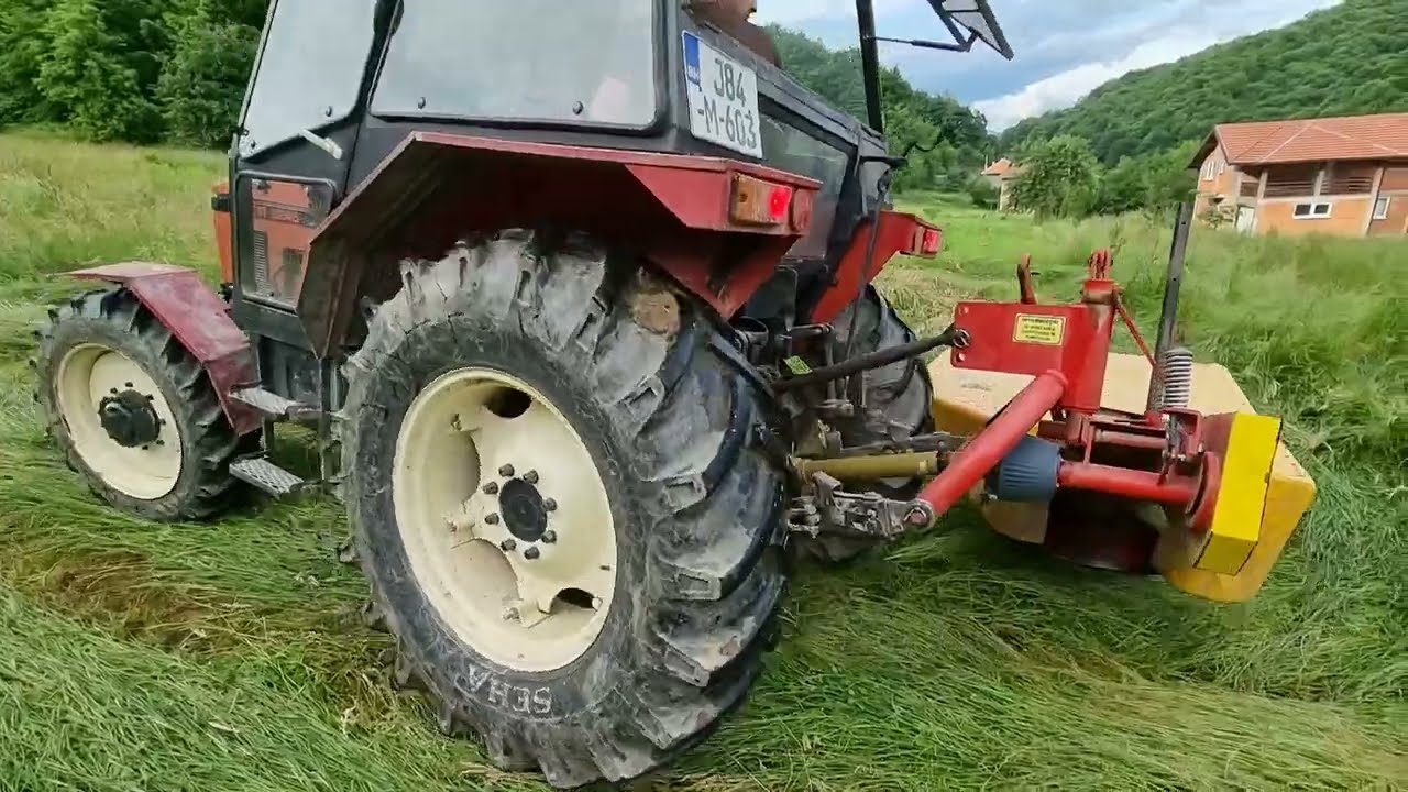 Zetor 5245 - Košenje trave 2023! Gatra Z176