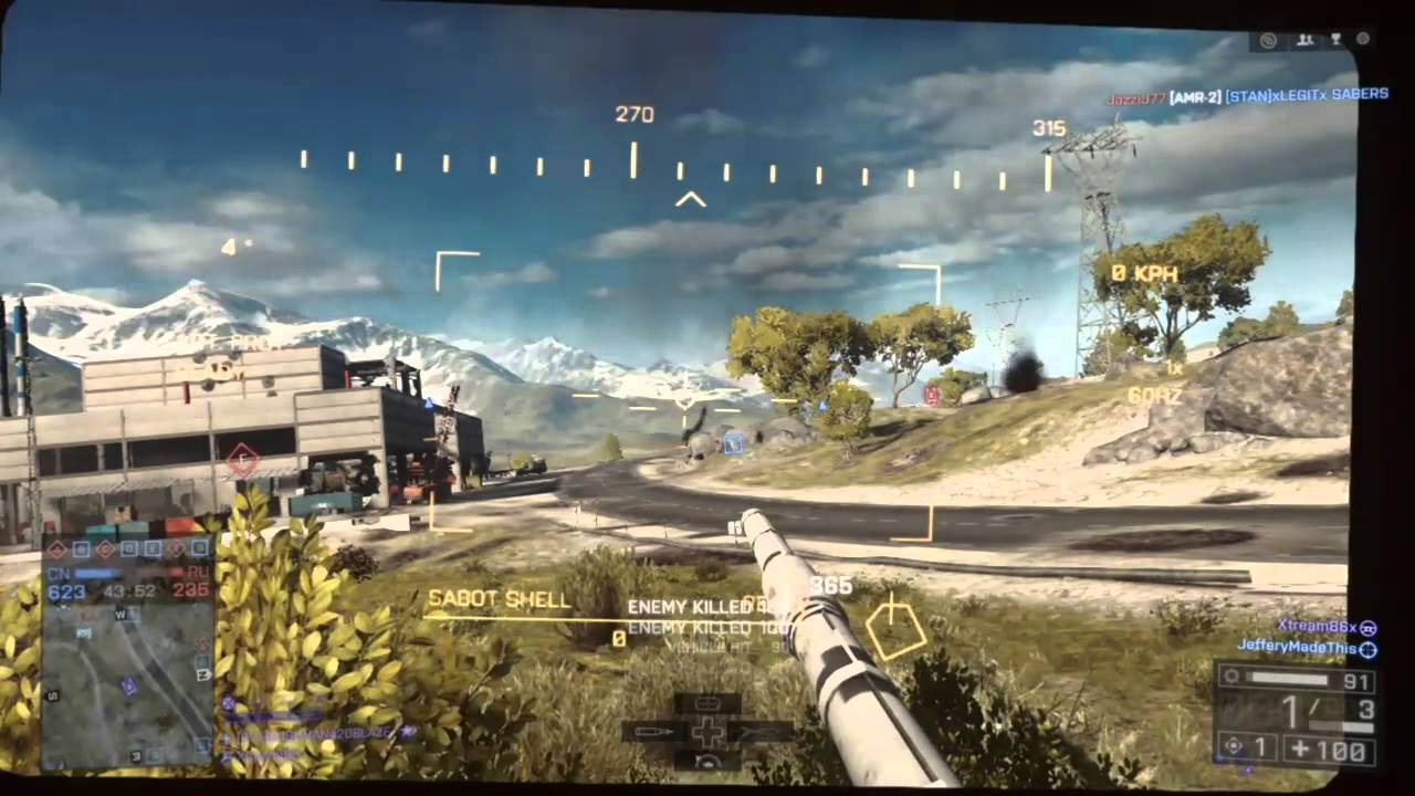 Battlefield 4 Tank VS Jets & Heli YouTube