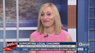 St. Jude's Children's Research Hospital raises money through art