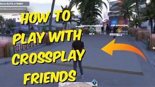 Knockout City, How to cross play with friends