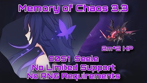 Seele Still Holding in 2025 | Seele Showcase | Memory of Chaos 3.3 | Honkai Star Rail