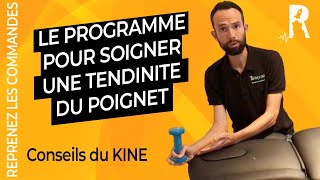 Tendinite du poignet et du pouce (de Quervain) : traitement et exercices kiné