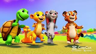 Slow and Fast! | @zuzuclub_official Nursery Rhymes & Kids Songs screenshot 4