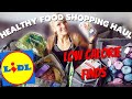 Healthy Low Calorie Food Shopping Haul | LIDL