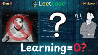 Leetcode Question Solution Approch Found!! #day1 #minivlog -1