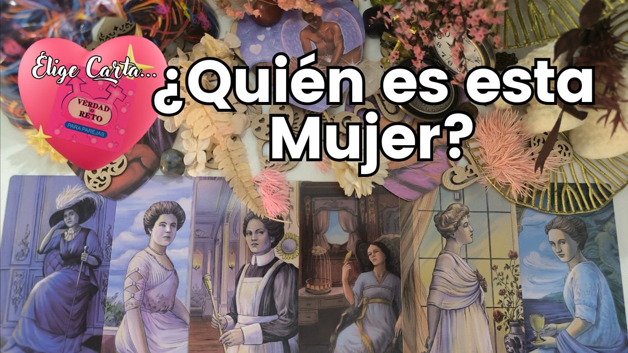 ¿Quién es esta Mujer? 🤐 ¡TIENES UN MENSAJE URGENTE PARA TI #tarothoy #tarotatemporal
