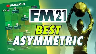 The Best ASYMMETRIC tactic on 21.4 | Overpowered FM21 tactics