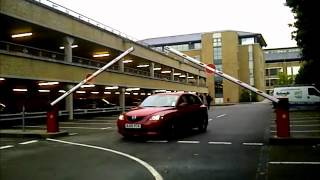 8m Double Car Park Barrier