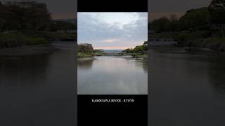 Kamogawa River | Kyoto Morning Walk (5AM) |