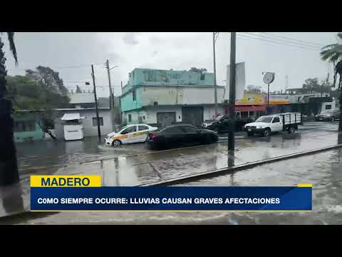 Chaos, Floods, and Stranded Cars Hit Southern Tamaulipas After Heavy Rains
