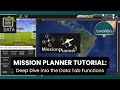 Mission Planner Tutorial: Deep Dive into the Data Tab Functions