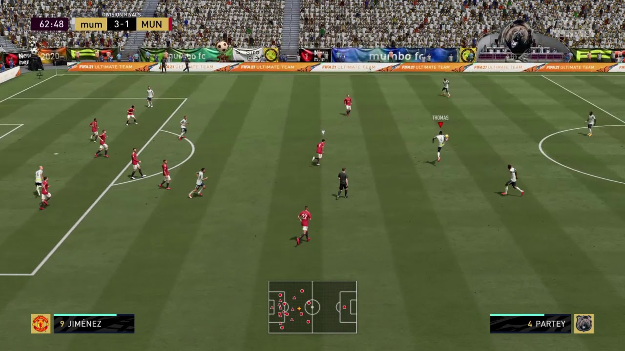 Thomas partey fifa 21 ultimate team banger goal | no Thomas no party 🎉