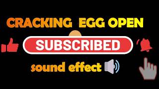 CRACKING EGG OPEN SOUND EFFECTS
