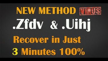 Zfdv virus (ransomware). How to decrypt .Zfdv files. Zfdv File Recovery Guide Uihj virus ransomware