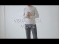 G-stage VISUAL LOOK MOVIE  510703 シーアイランドコットンロングスリーブクルーネックニット