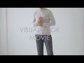 G-stage VISUAL LOOK MOVIE  510703 シーアイランドコットンロングスリーブクルーネックニット