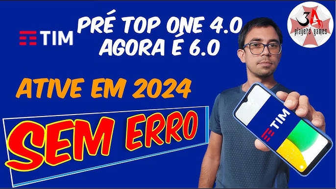 TIM PRÉ TOP ANÁLISE NOVIDADES DO PLANO