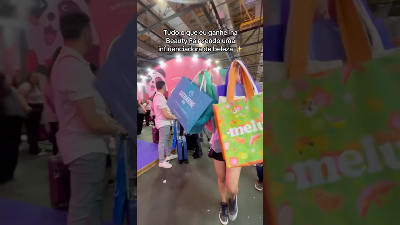 TUDO O QUE EU GANHEI NA BEAUTY FAIR 2024