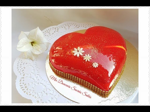 Recette Glacage Miroir Ultra Brillant Sans Glucose Et Sans Lait Concentre Youtube