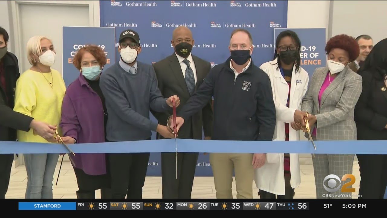 NYC Opens COVID-19 Center Of Excellence In Bushwick, Brooklyn