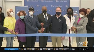 NYC Opens COVID-19 Center Of Excellence In Bushwick, Brooklyn