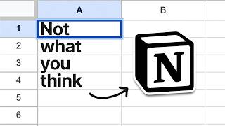 Meet Notion Cells (The FUTURE of Spreadsheets)