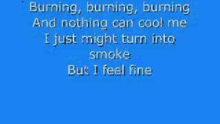 Video thumbnail of "Lilo and Stitch - Burning Love lyrics"