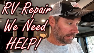 RV Slide Wall Repair  We Needed HELP!