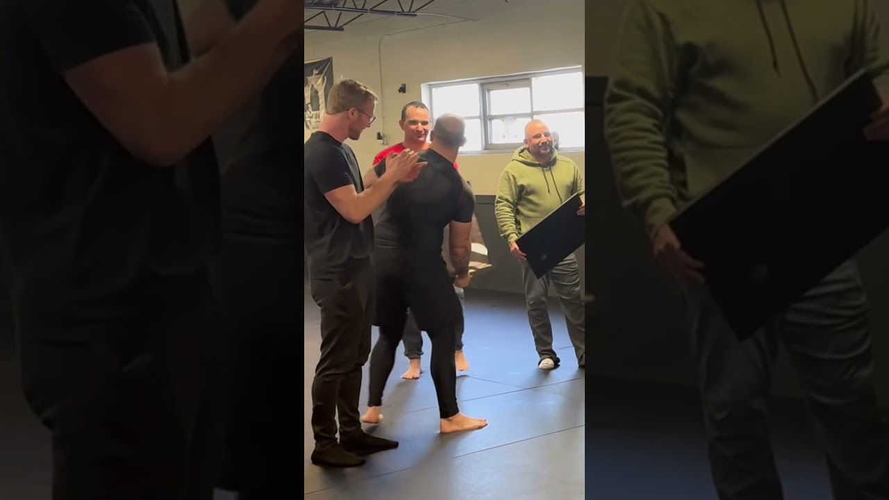 Pat Campagnola Sensei presented his lineage poster…